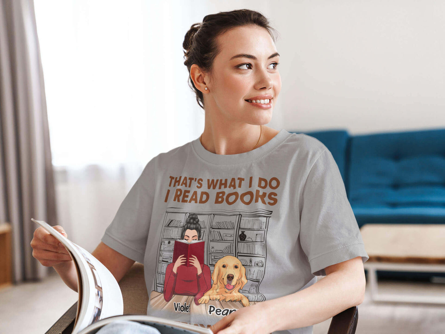 What I Do - Personalized Custom Unisex T-shirt