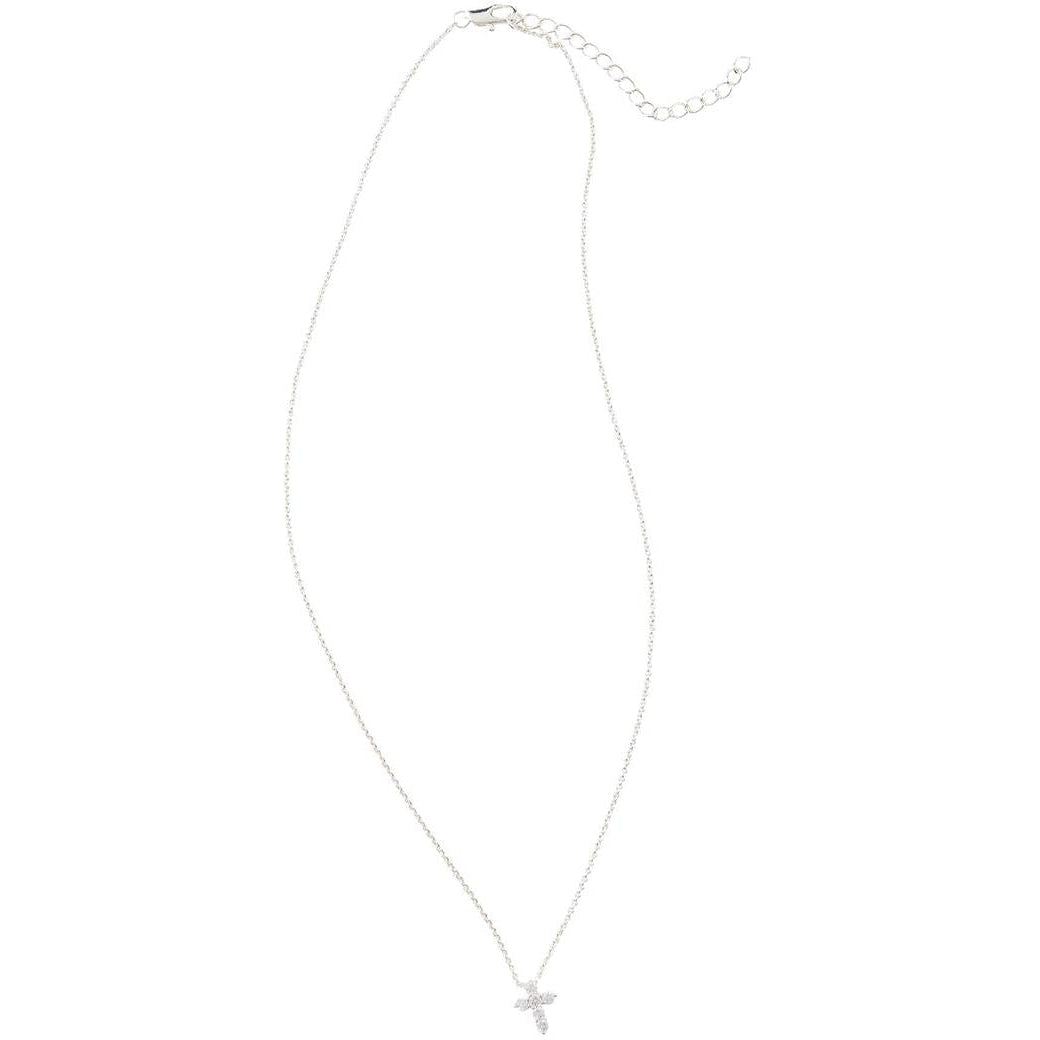 Mud Pie My First Cross Necklace