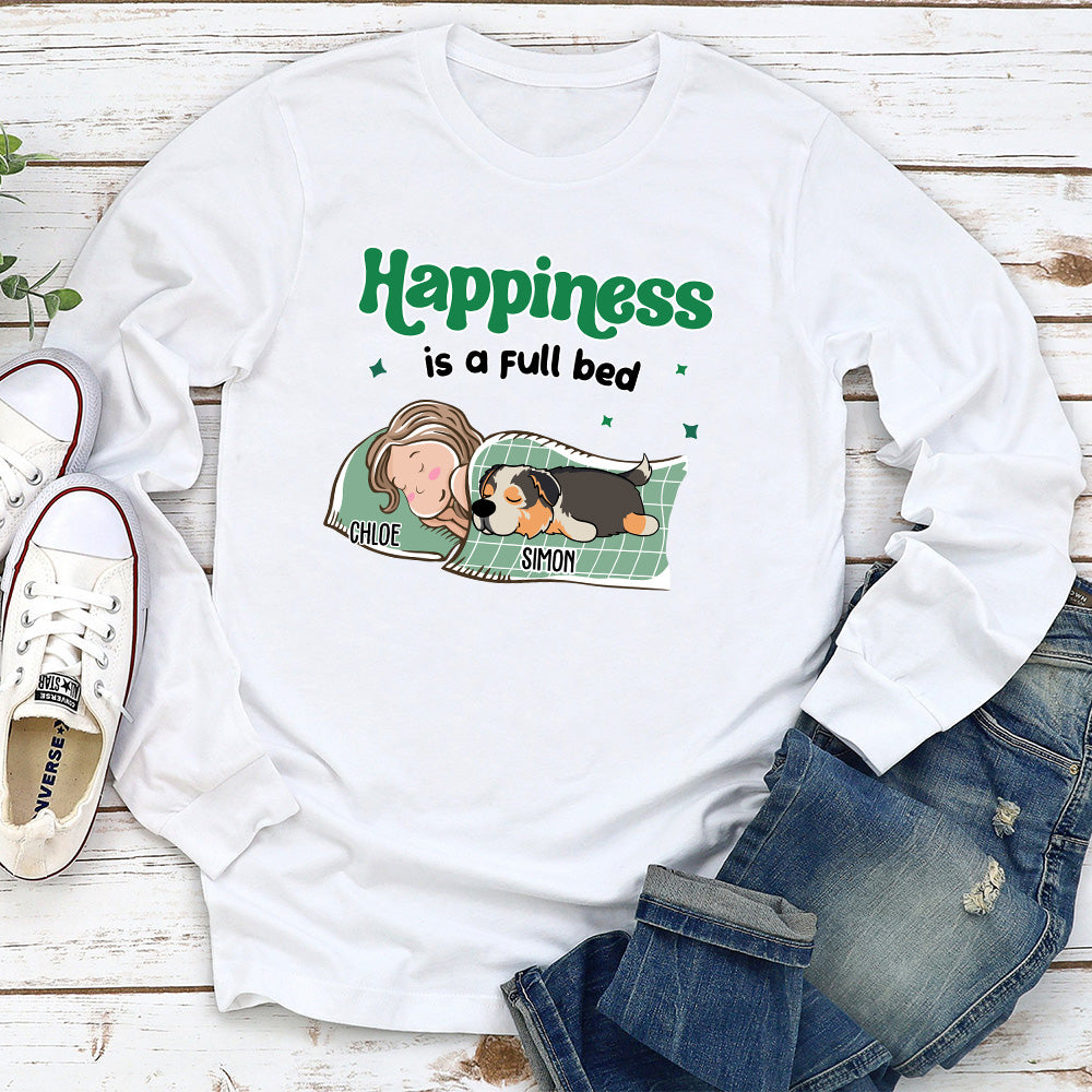 Happiness Is - Personalized Custom Long Sleeve