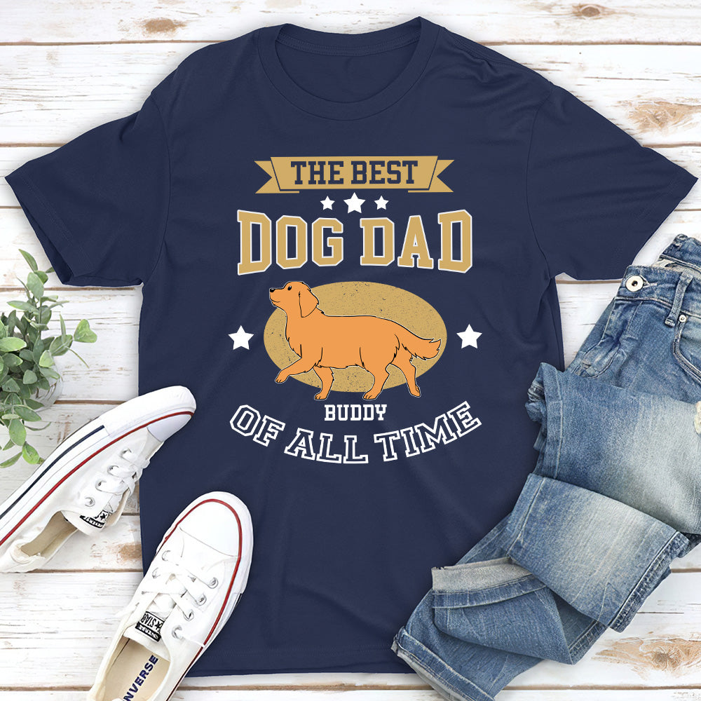 Best Dad All Time - Personalized Custom Unisex T-shirt