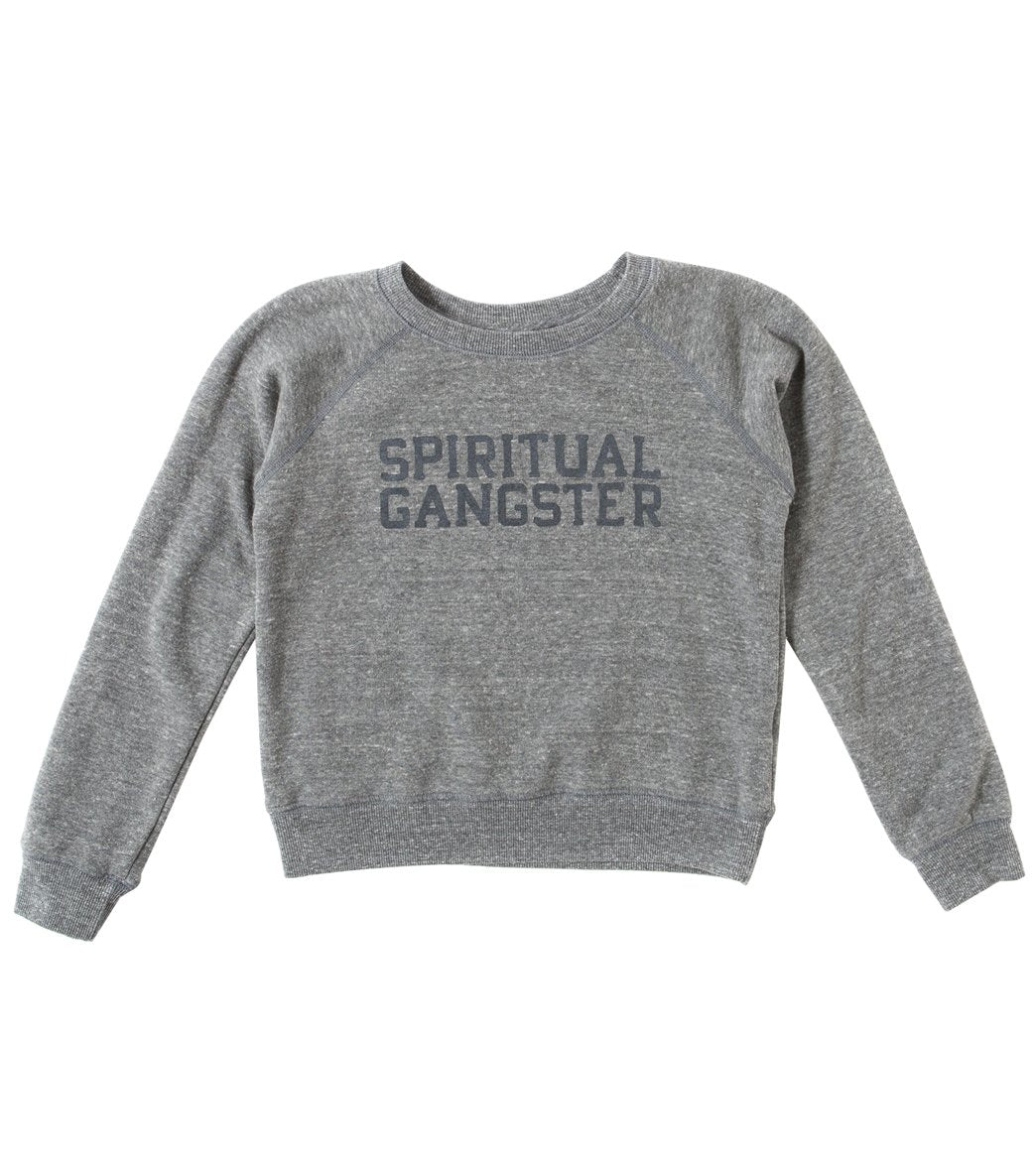Spiritual Gangster Kids Varsity BF Yoga Sweatshirt