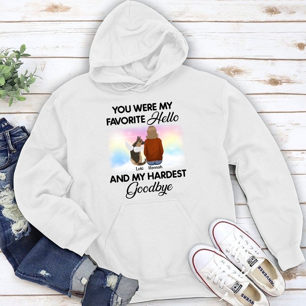 My Favorite Hello - Personalized Custom Hoodie
