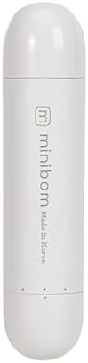 Minibom Flawless Hair Remover - Premium K-Beauty Facial Hair Removal Device & Face Shaver (White)