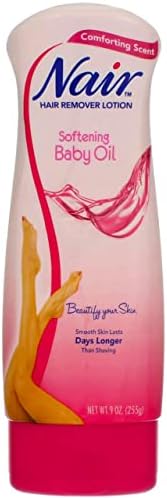 Nair Hair Remover Lotion Softening Baby Oil 9oz (6 Pack)