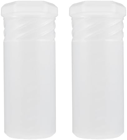 HEALLILY 2pcs Portable Shaving Brush Travel Cases Shave Brush Holder Stands with Adjustable Height for Shaving Brushes