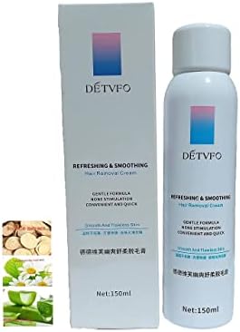 hair removal spray DUOMEIYA hair removal for women&men150ml natural&painless remover mousse spray quick hair remover painless depilatory cream 5.07floz hair removal cream