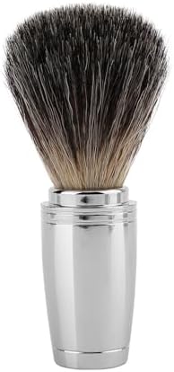CSB Badger Hair Shaving Brush with Polished Chrome Metal Handle - Shaving Brushes for Men