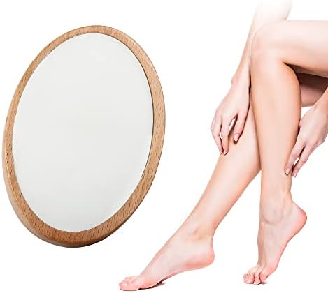 Hangsun Crystal Hair Eraser Epilator Painless Hair Removal Exfoliation Tool for Women and Men for Arms Legs Chest Magic Hair Eraser Crystal Hair Remover Razorless Shave Hair Removal(Wood)