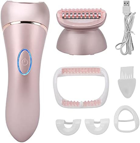 IPX6 Waterproof Electric Hair Remover, Women Epilator, Epilator Wet Dry Hair Removal Device Electric Body Epilator