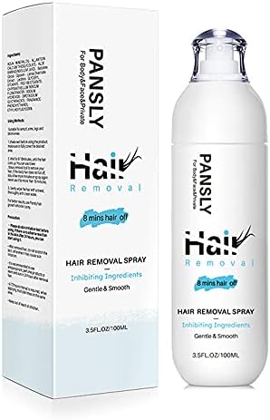 Hair Removal Spray - Hair Off Hair Removal Spray Legs Arms Gentle Hair Remover for Face,Underarm,Arm,Leg,Bikini,Non-Irritating Depilatories Product for Women and Men(100ML)