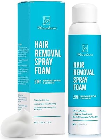 Hair Removal Spray Foam, Hair Removal Cream for Women and Men, Hair Removal Cream for Pubic Hair, Bikini Hair Removal Cream, Depilatory Cream, Body Cream for Hair Removal, Hair Removal Cream for Women