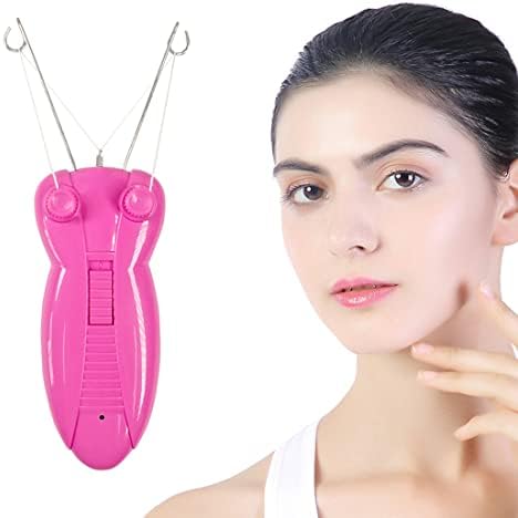 Electric Facial Hair Remover for Women,USB Rechargeable Thread Epilator Cotton Threading Hair Removal for Face Arms Legs Back