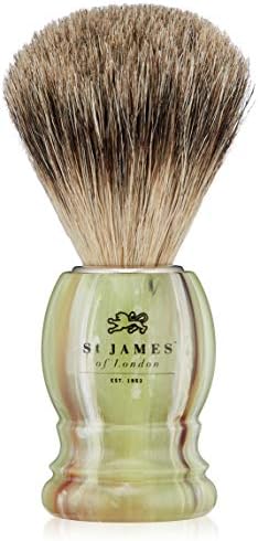 St James of London Super Badger, Malachite, Green Marble