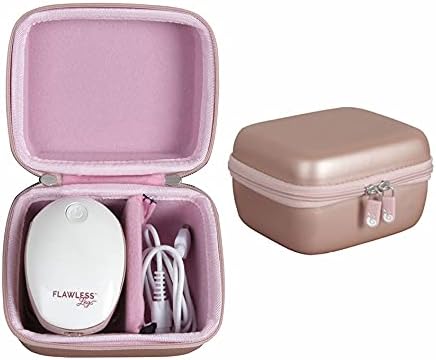 Hermitshell Travel Case for Finishing Touch Flawless Legs Women's Hair Remover (Rose Gold)