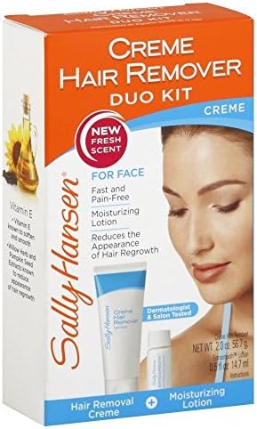 Sally Hansen Cream Hair Remover Kit, 1 Count (Pack of 2)