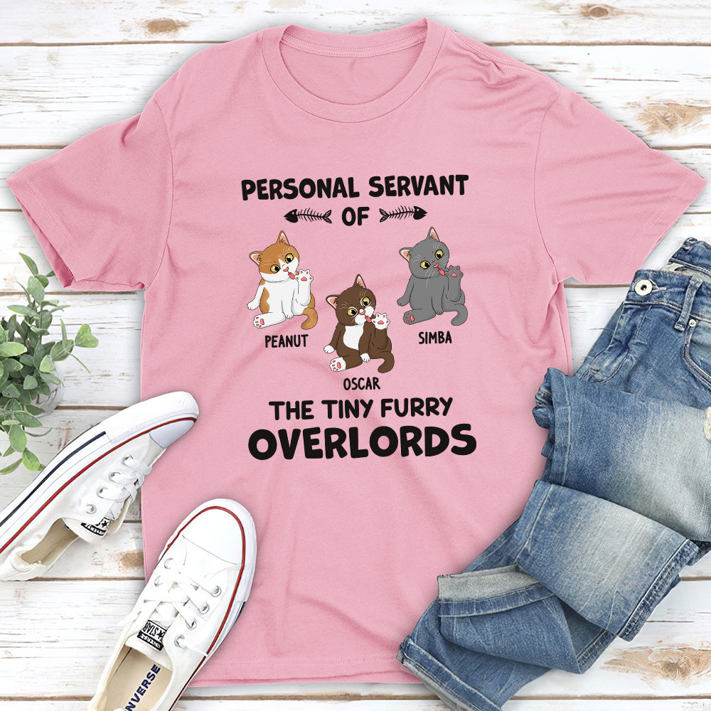 Cat Personal Servant - Personalized Custom Unisex T-shirt