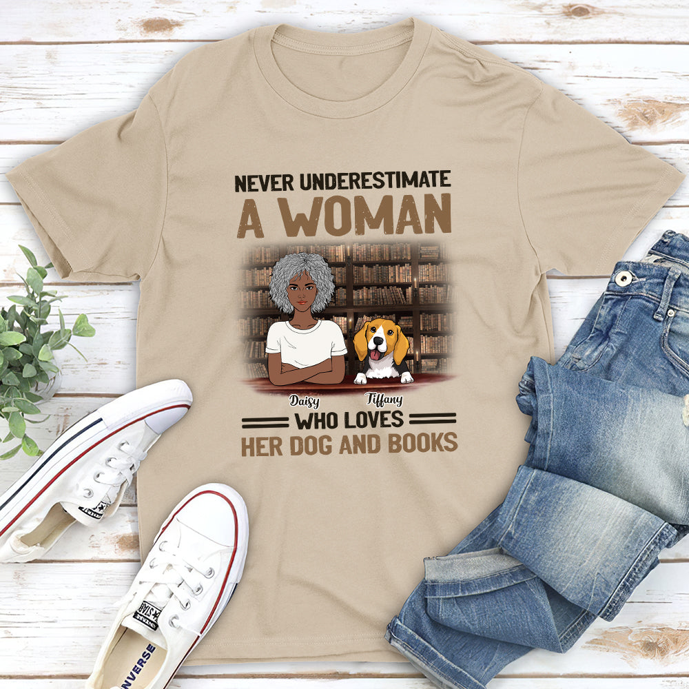 Never Underestimate - Personalized Custom Unisex T-shirt
