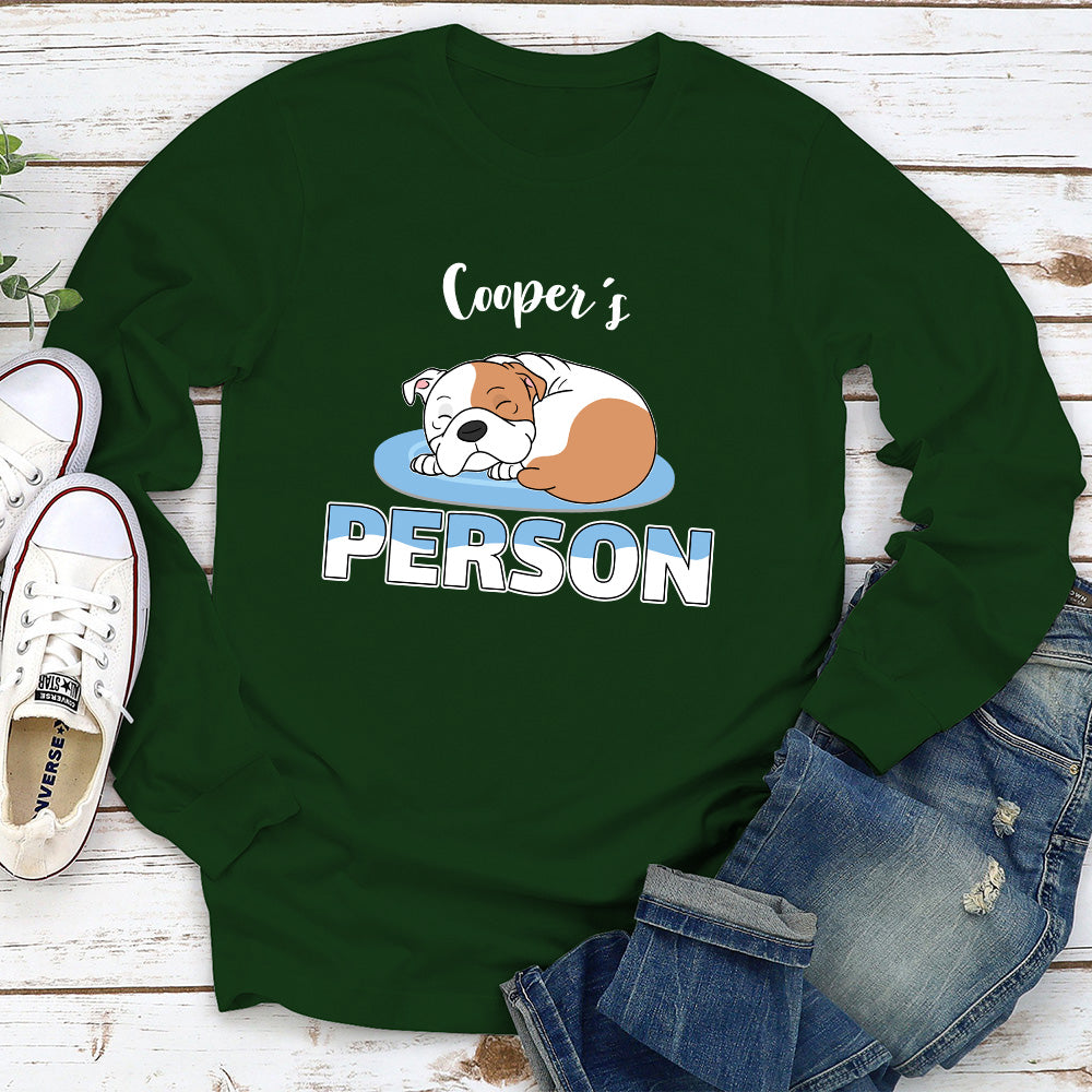 Person Of Fur Kids - Personalized Custom Long Sleeve T-shirt