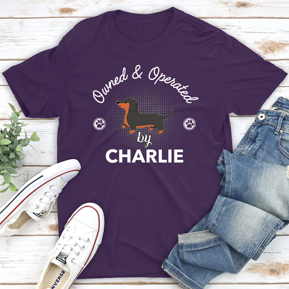Owned & Operated 2 - Personalized Custom Unisex T-shirt