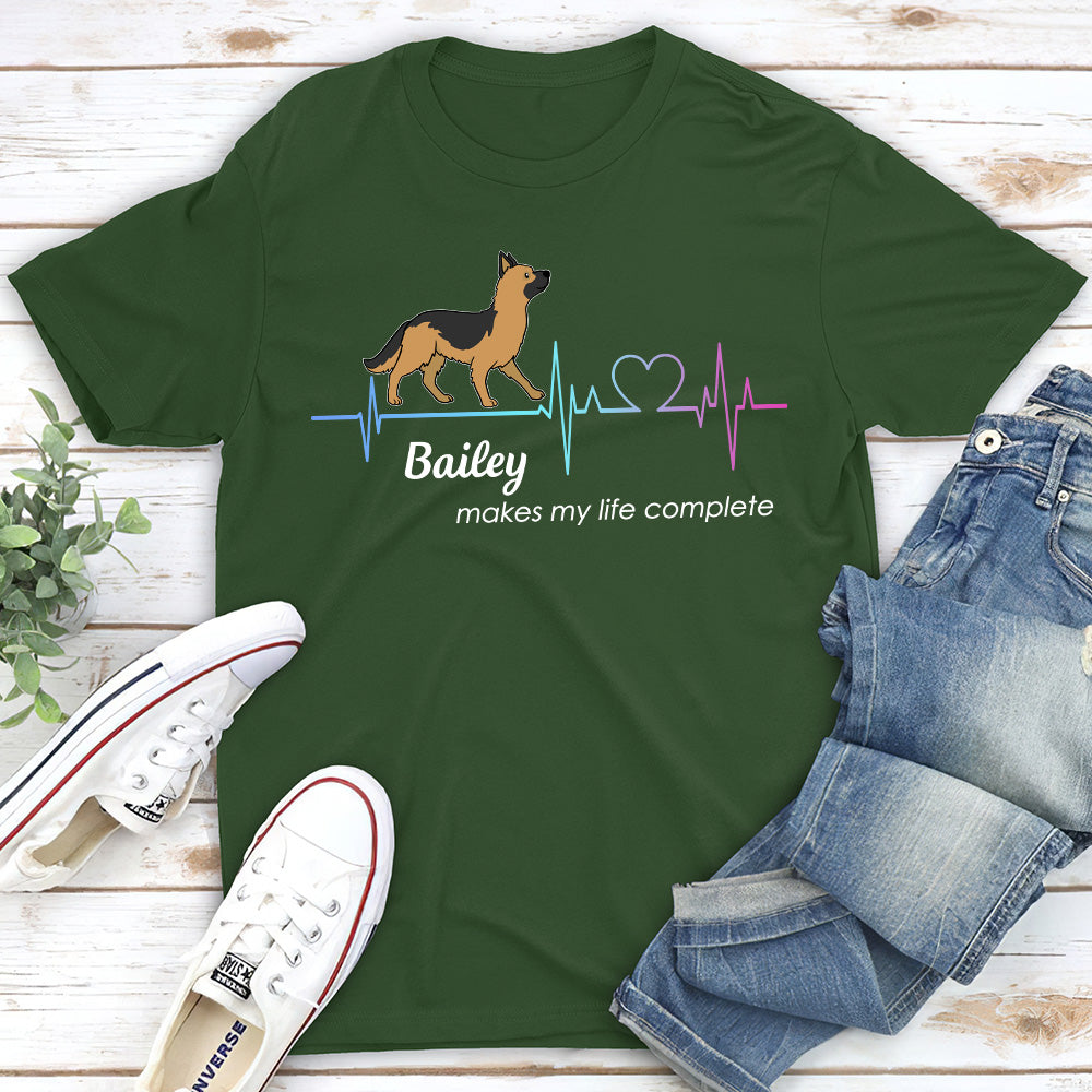Life Complete - Personalized Custom Unisex T-shirt
