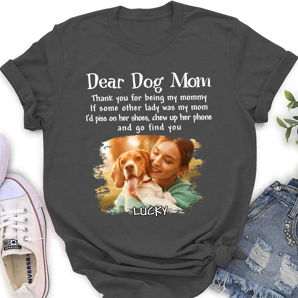 My Dearest Dad - Personalized Custom Women's T-shirt