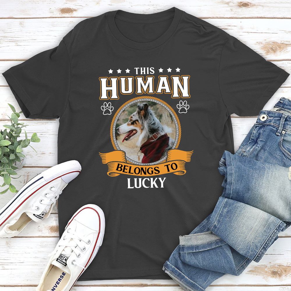 Human Belongs Vintage - Personalized Custom Premium T-shirt