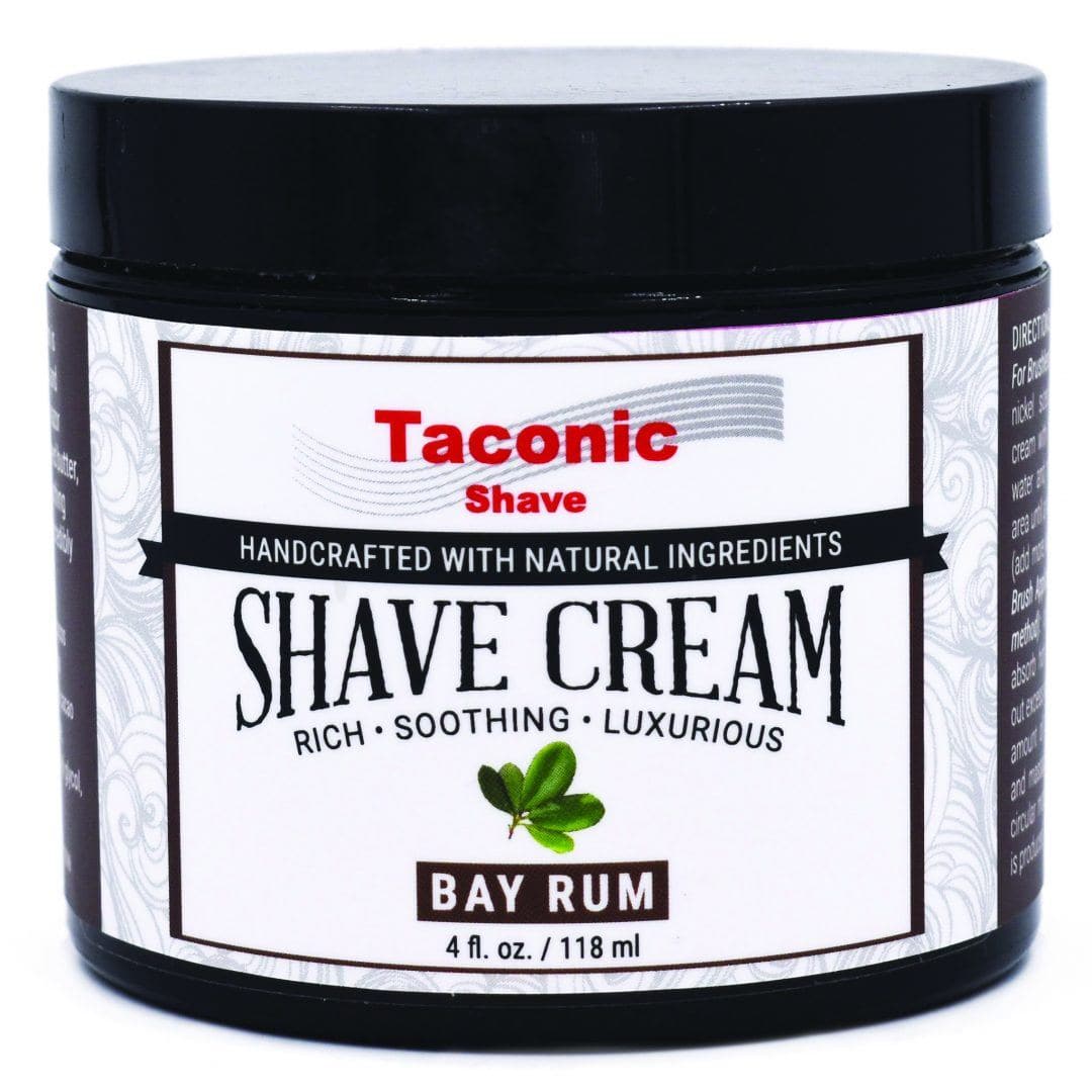 Taconic Shave Cream, Bay Rum (4oz)