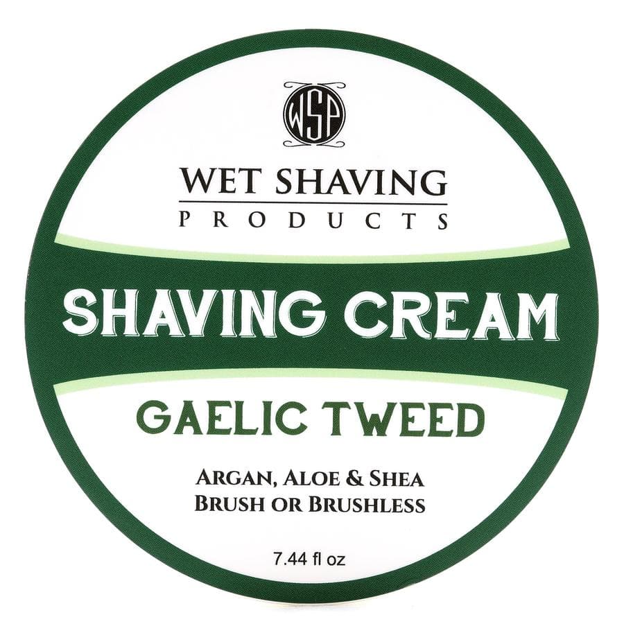 Gaelic Tweed Shaving Cream - by Wet Shaving Products