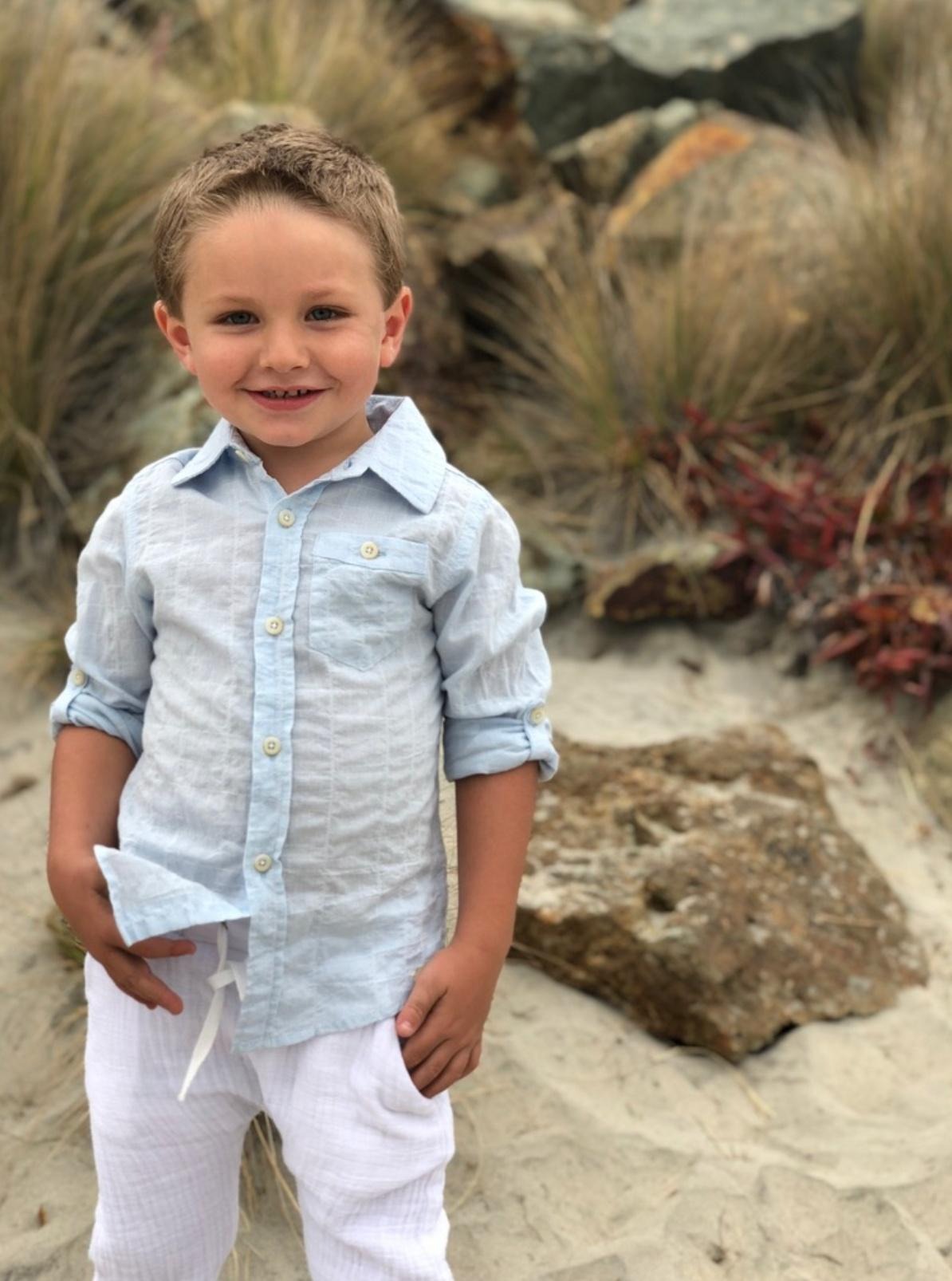 Me & Henry Bosun Gauze Pants White