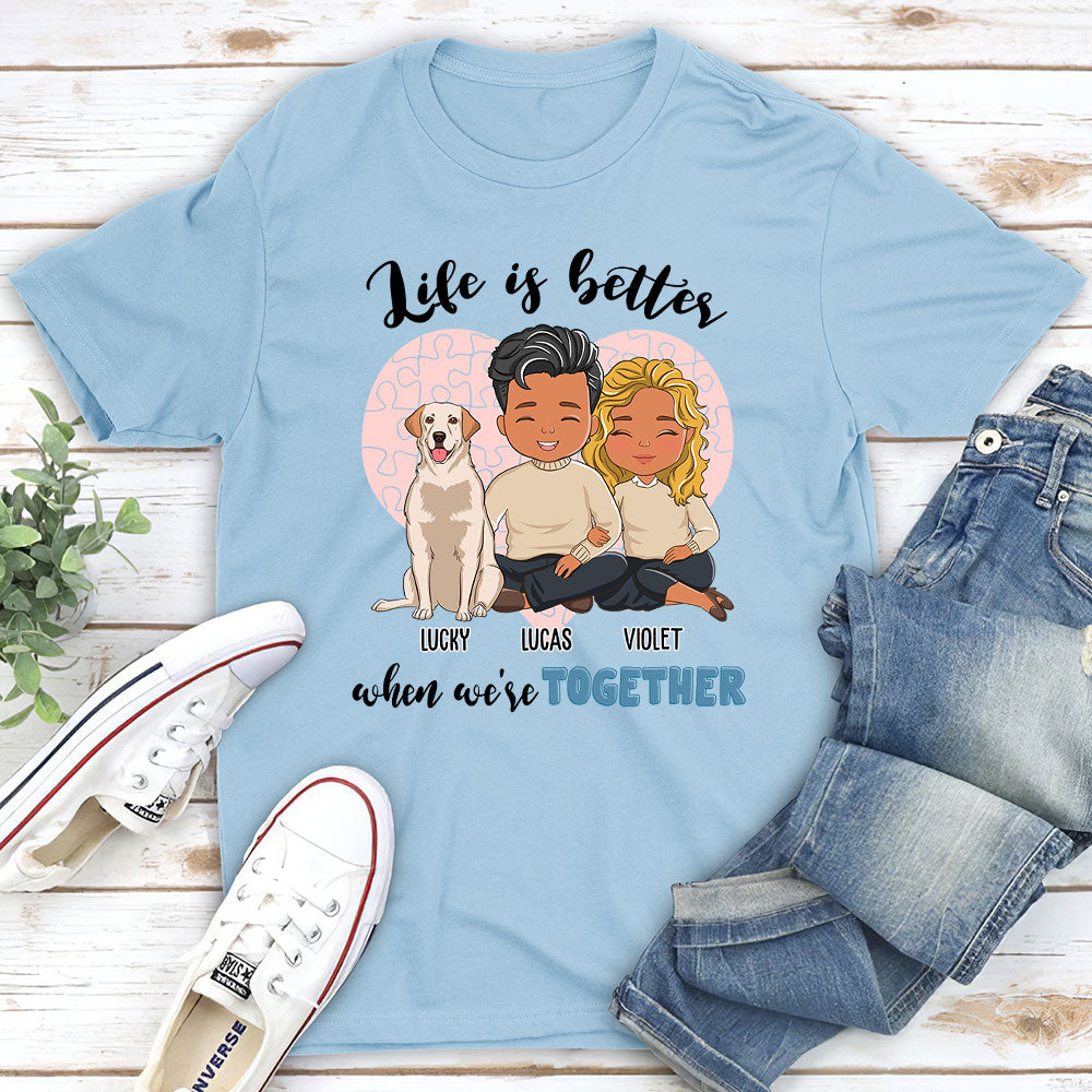Better Together - Personalized Custom Unisex T-shirt