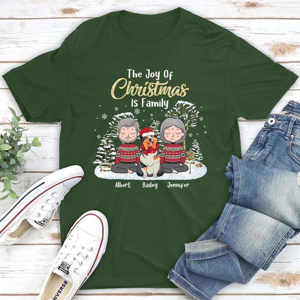 Joy Of Christmas - Personalized Custom Unisex T-shirt