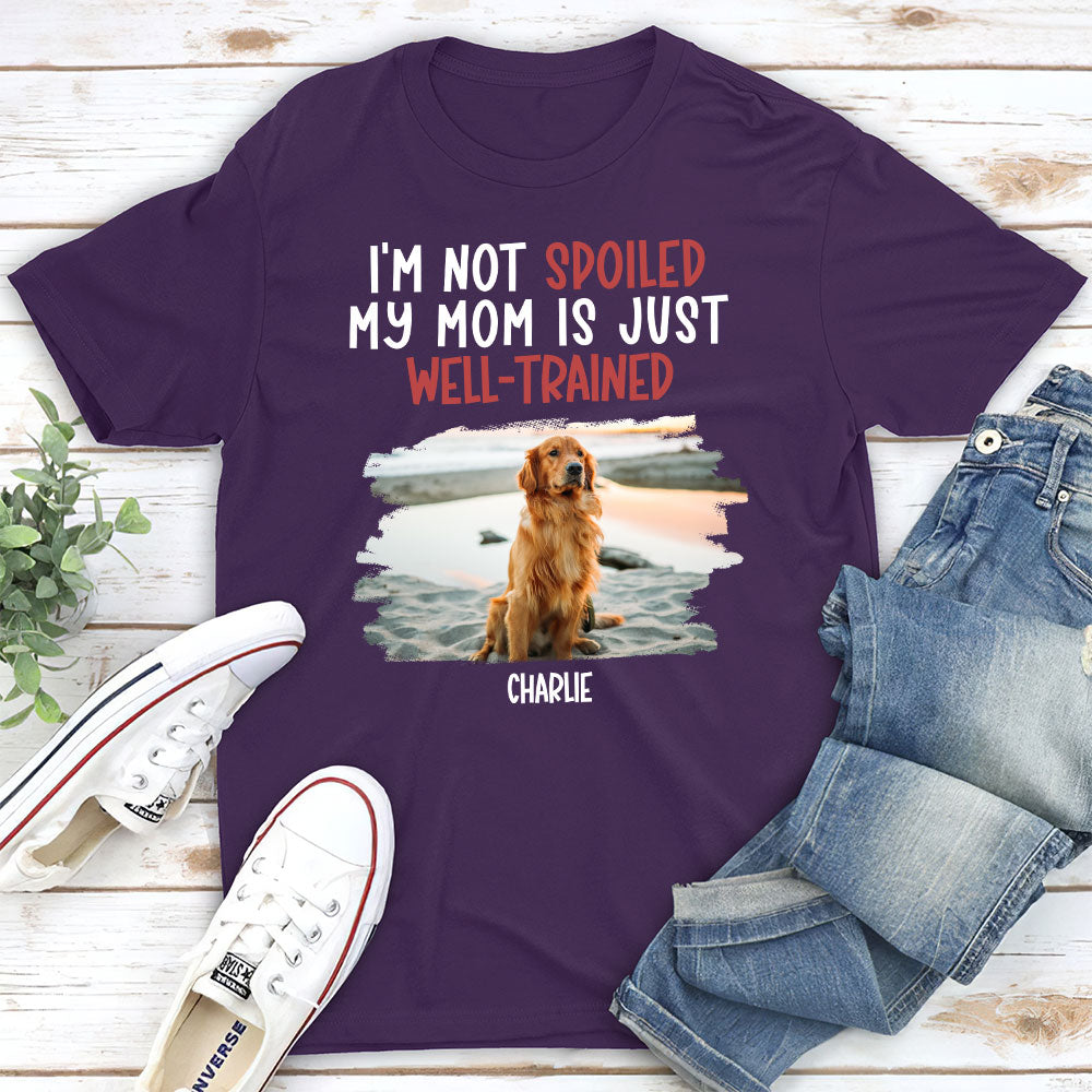 Well Trained Dog Dad - Personalized Custom Unisex T-shirt