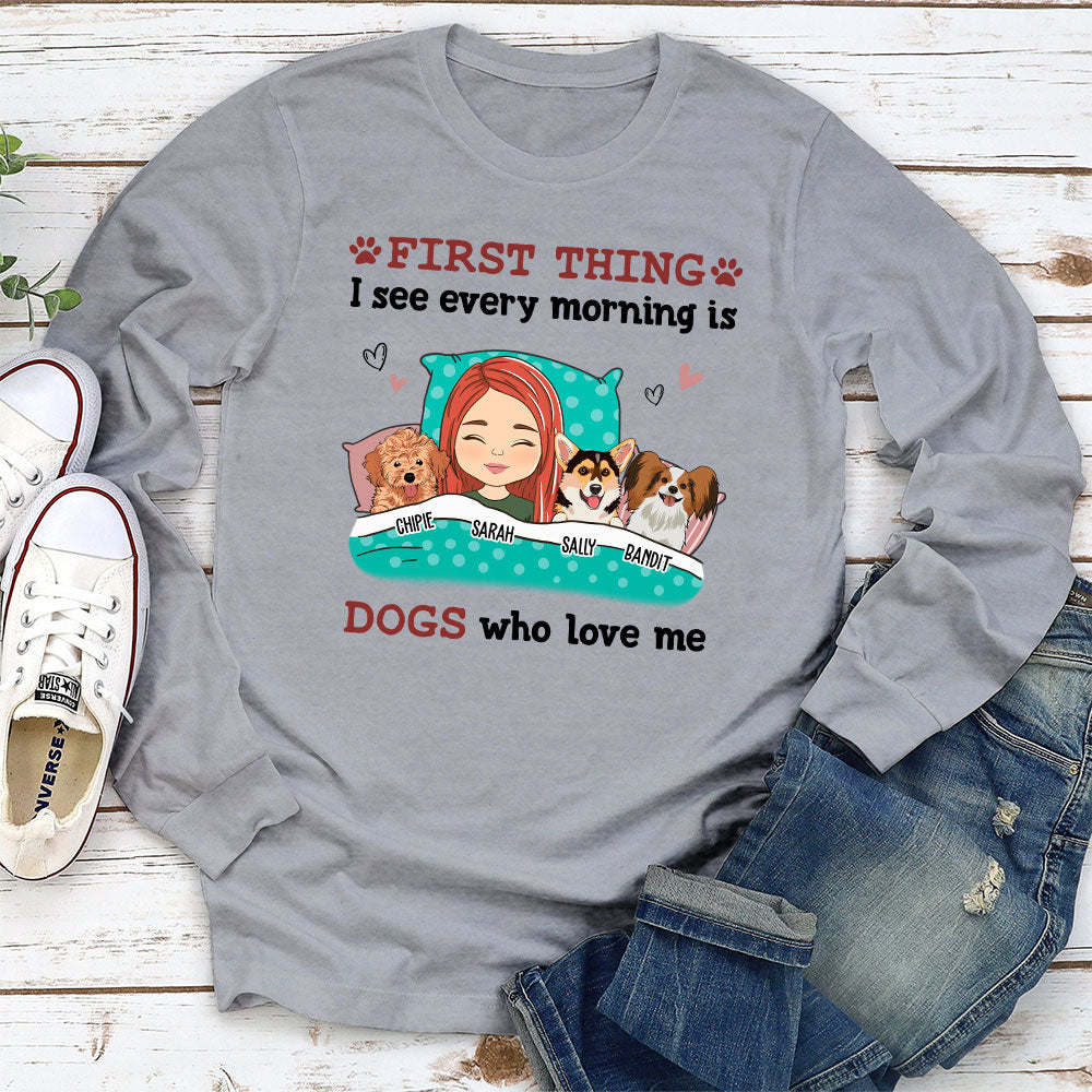 Every Morning - Personalized Custom Long Sleeve T-shirt