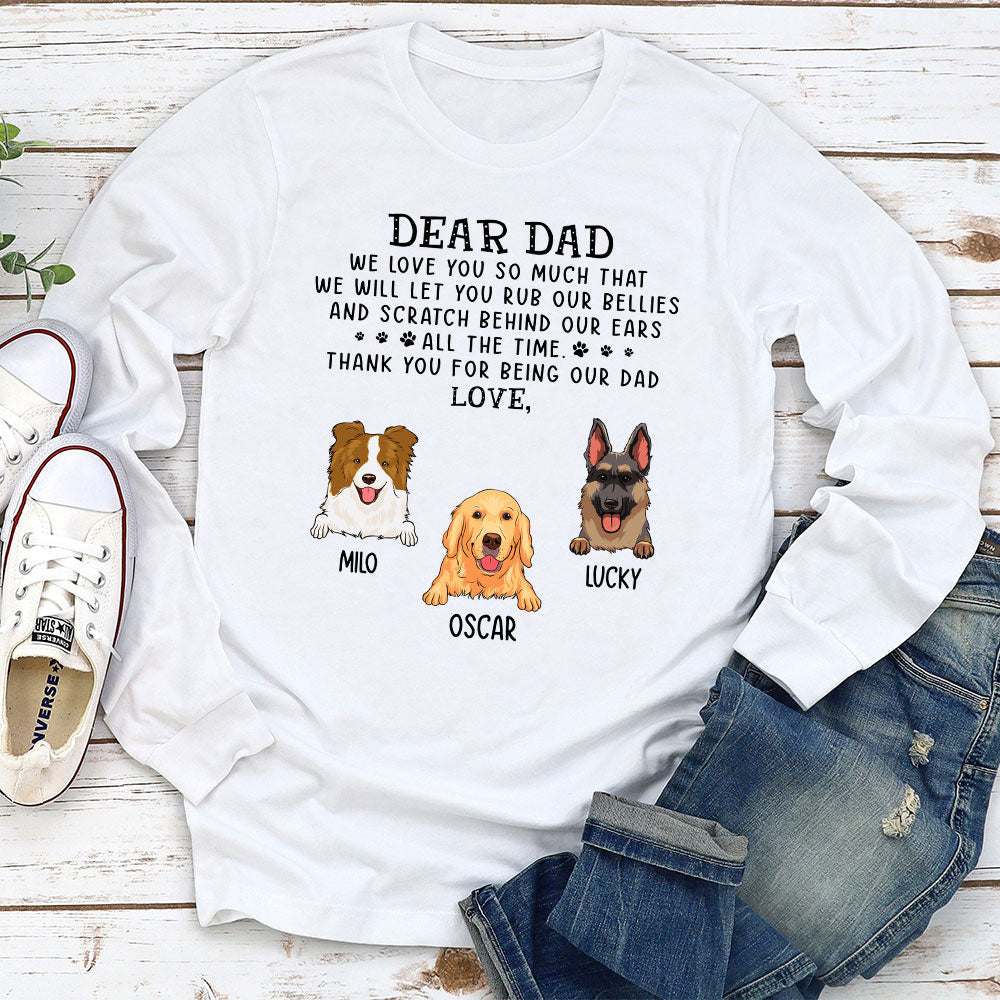 Love You So Much - Personalized Custom Long Sleeve T-shirt