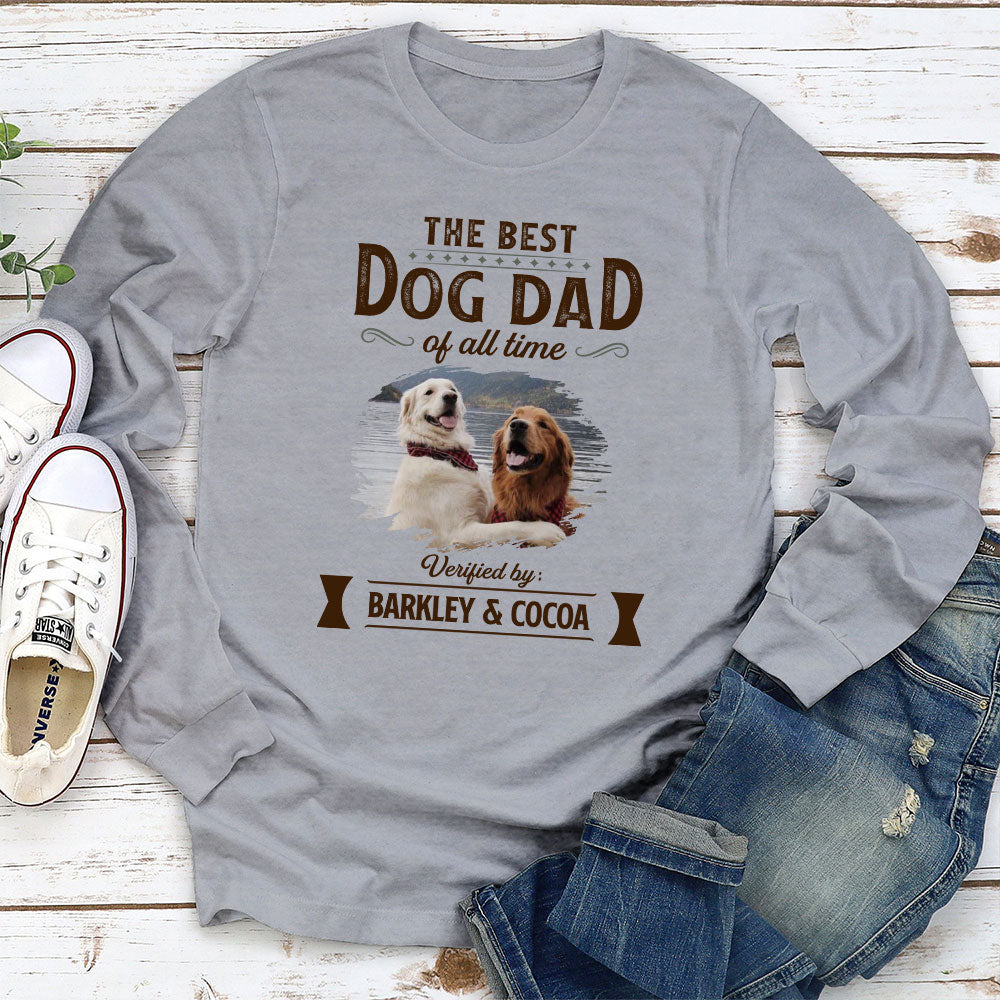 Of All Time - Personalized Custom Long Sleeve T-shirt