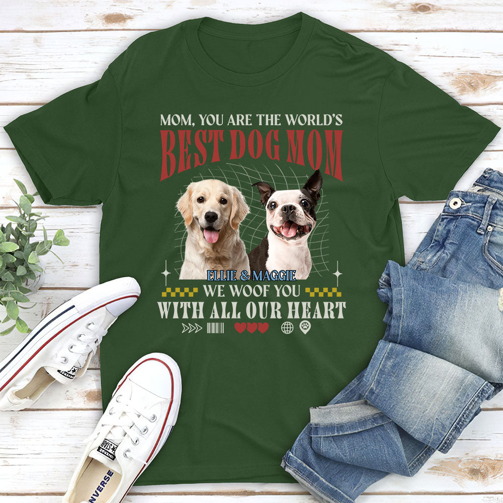 All My Heart - Personalized Custom Unisex T-shirt