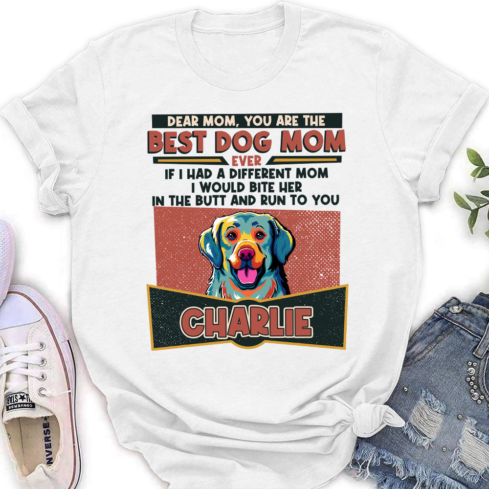 Best Dog Ever PopArt - Personalized Custom Women's T-shirt