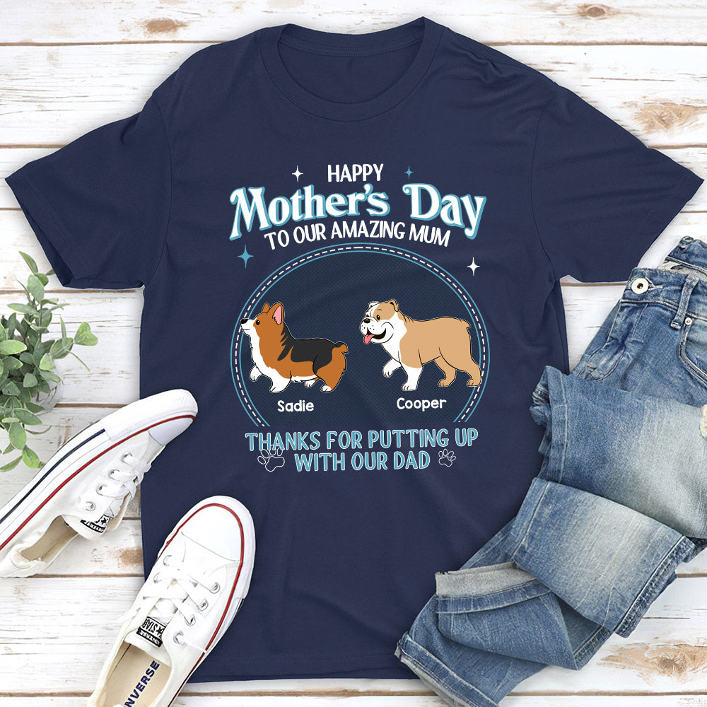 To My Amazing Mother - Personalized Custom Unisex T-shirt