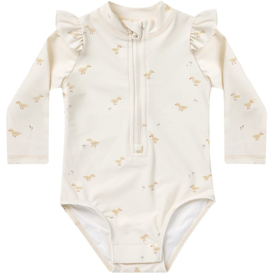Quincy Mae Byron Rashguard One-Piece | Ducks