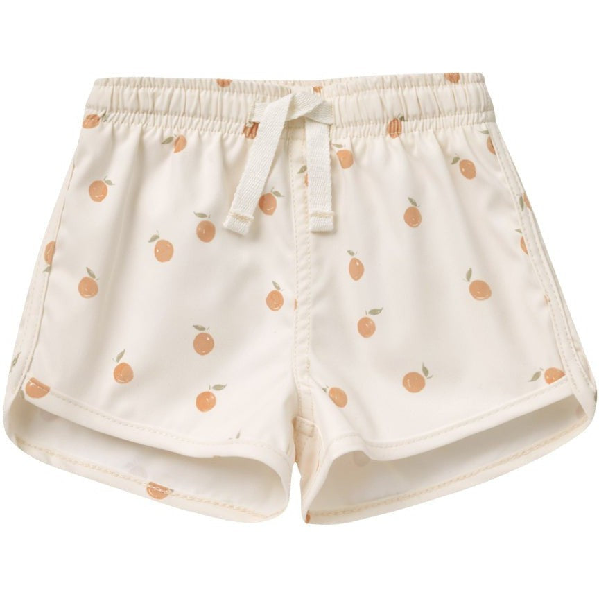 Quincy Mae Boys Swim Short | Oranges