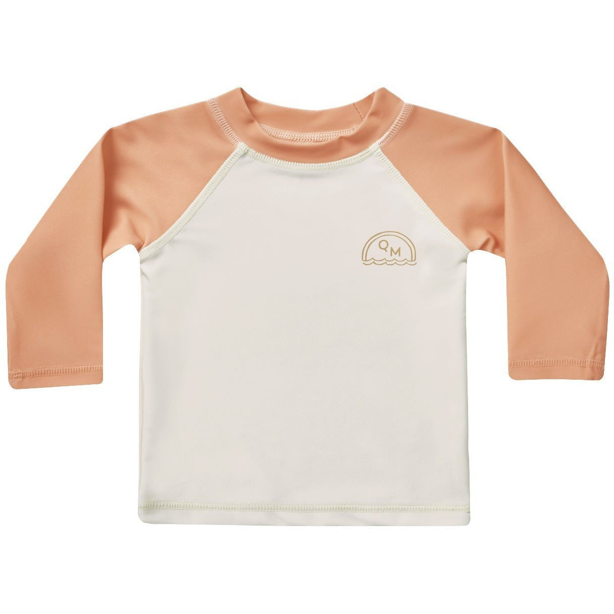 Quincy Mae Rashguard | Natural + Melon