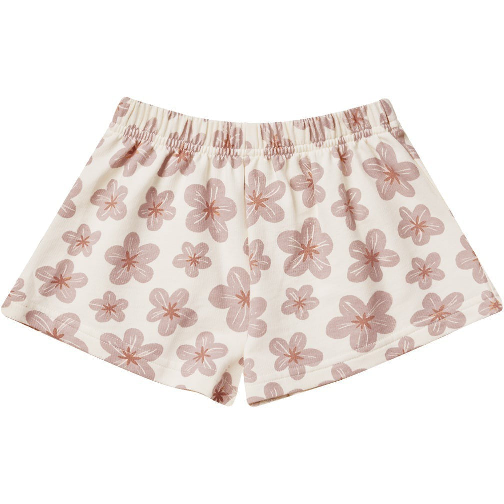 Rylee + Cru Track Short | Hibiscus