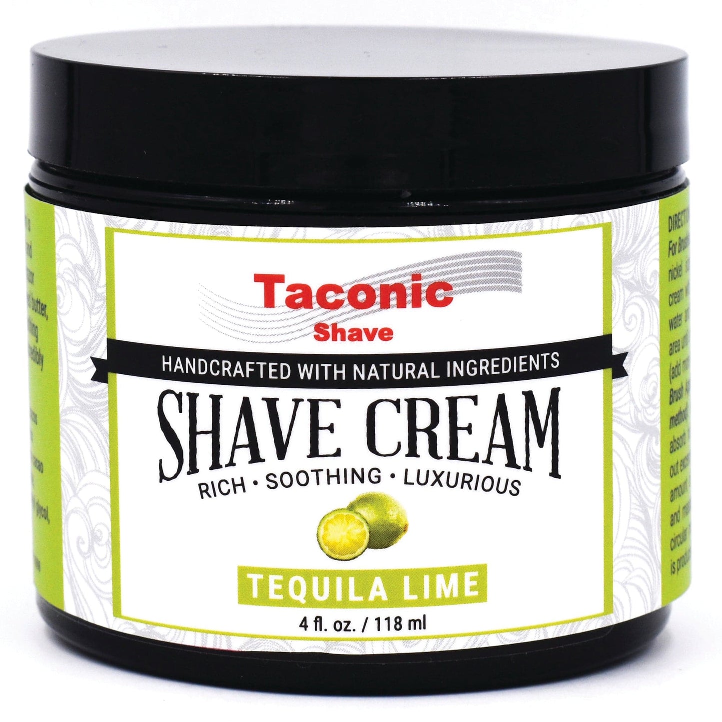 Taconic Shave Cream, Tequila Lime (4oz)