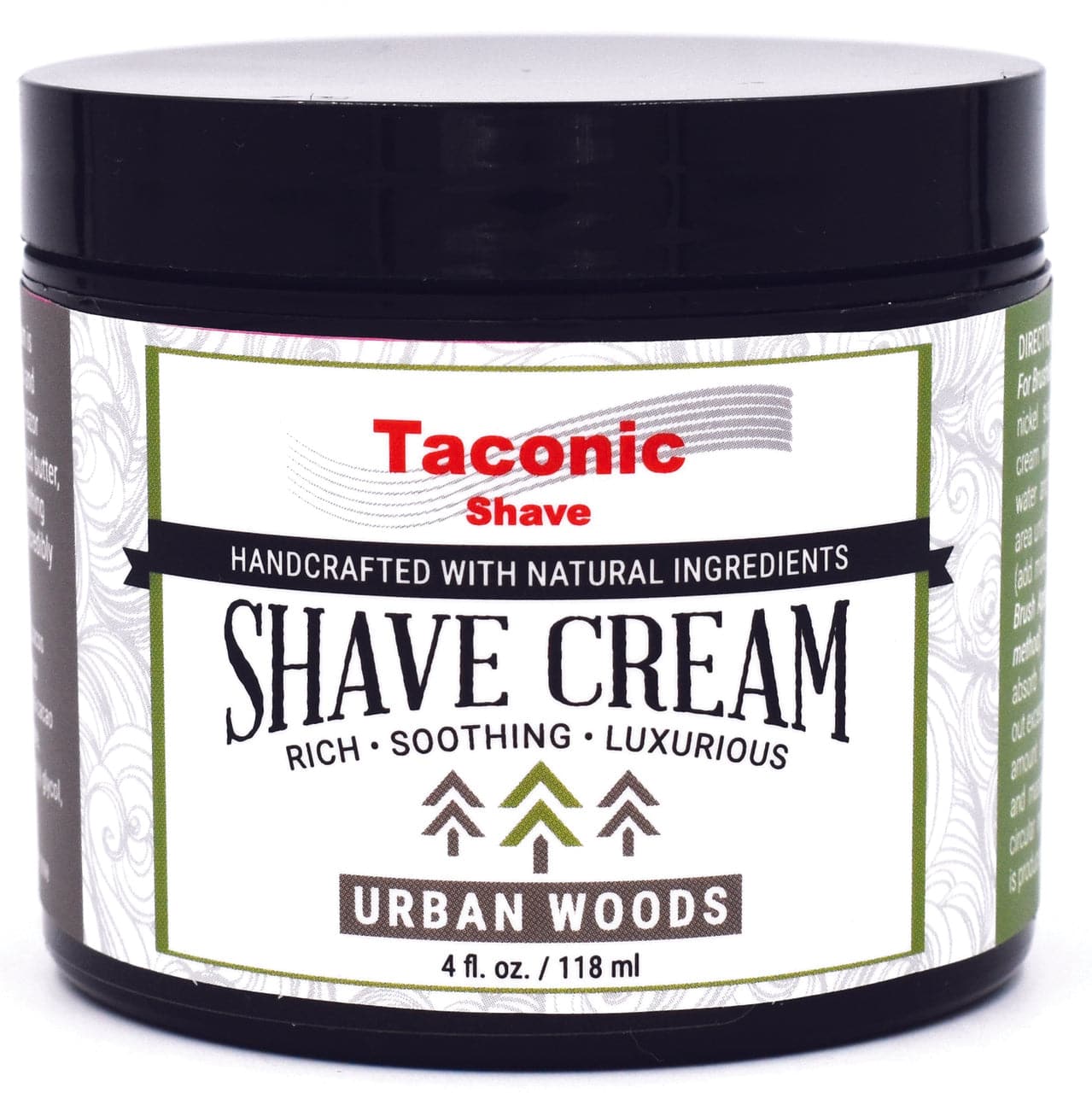 Taconic Shave Cream, Urban Woods (4oz)