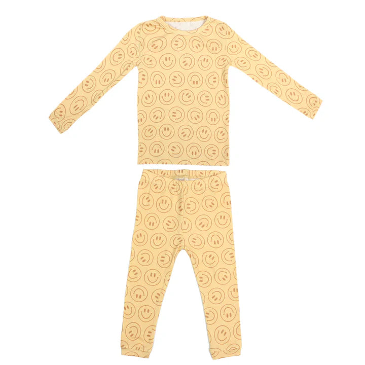 Copper Pearl 2pc Long Sleeve Pajama Set | Vance