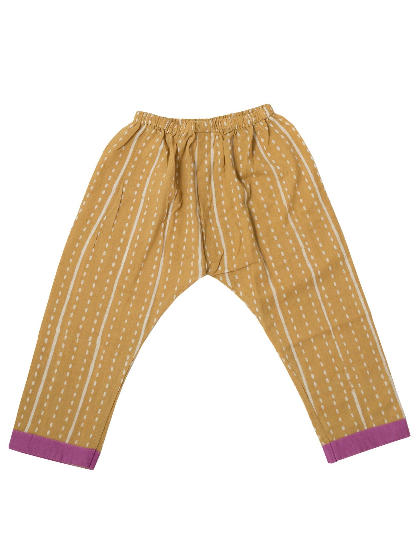 Baby Stripe Pants Kids' + Baby Bottoms Mirasa Design 6m Forest Yellow