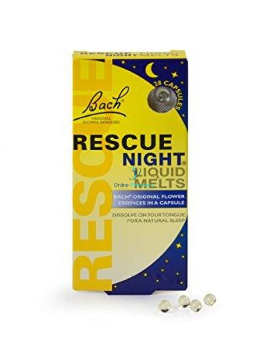 Bach Rescue Liquid Night Melts - 28 Pack