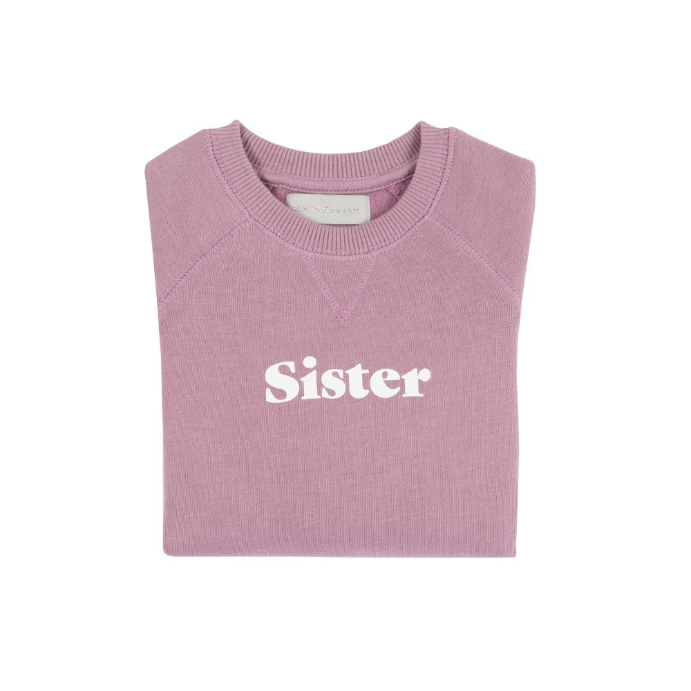 Bob & Blossom Violet Sister Sweatshirt