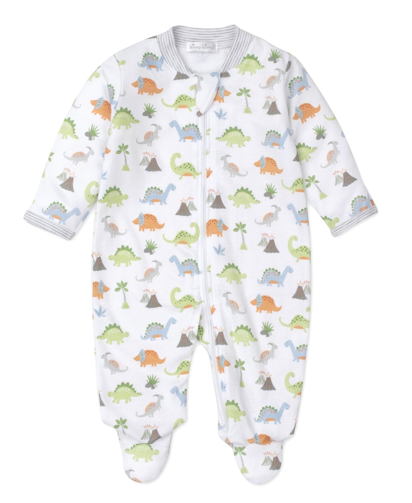 Dino Frontier Zipper Footie