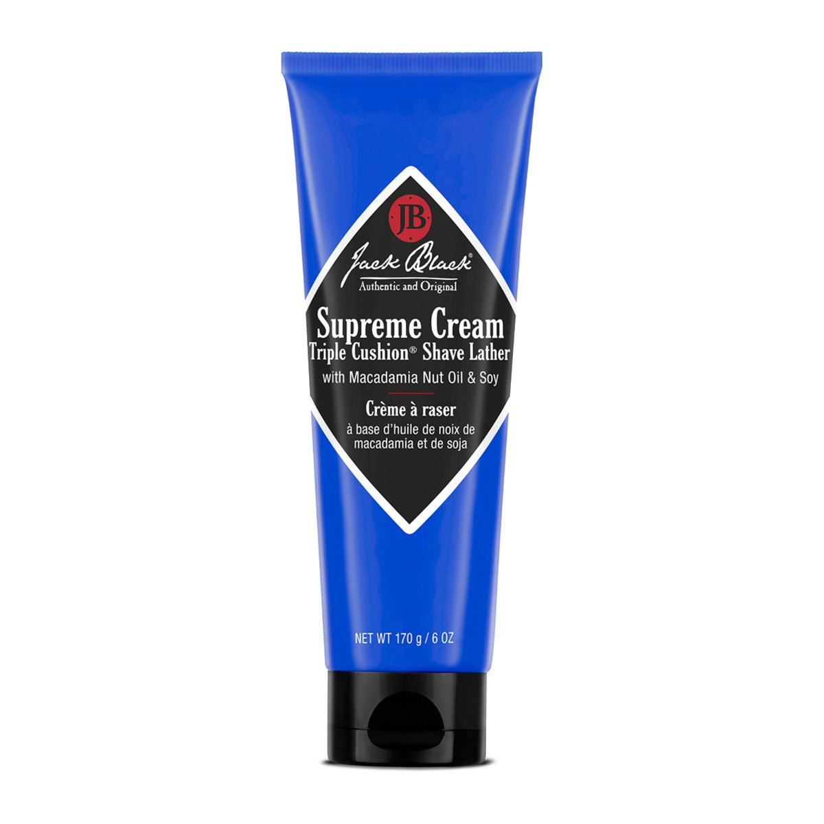 Jack Black Supreme Cream Shave Lather Tube, 170g